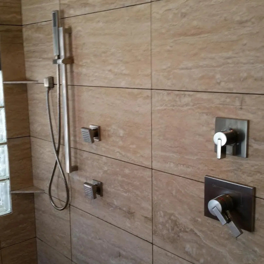Shower fixture installation for Frozen Pipe Repair in Waller
